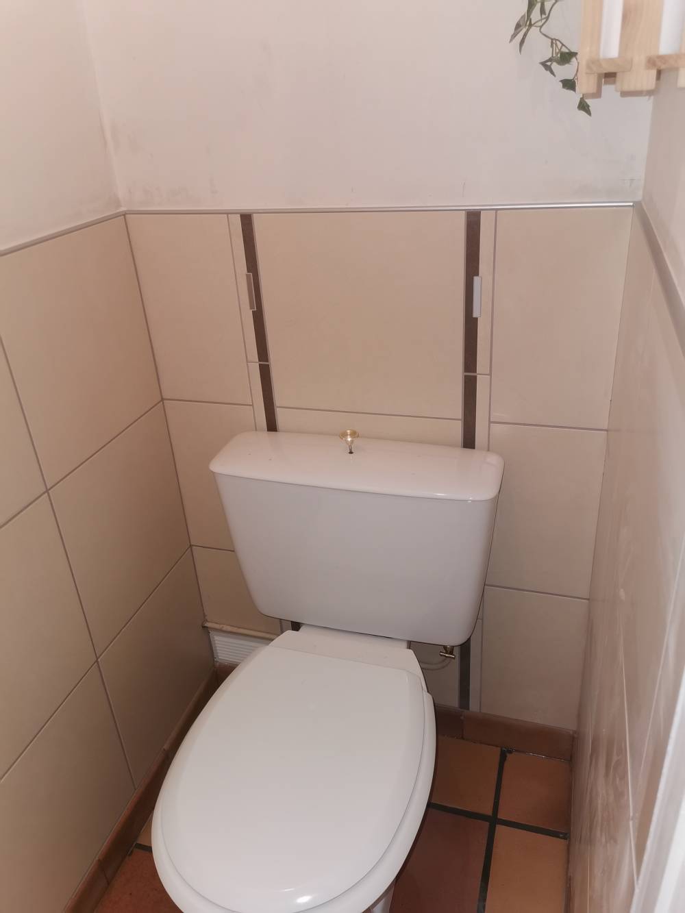 Carrelage dans un wc 